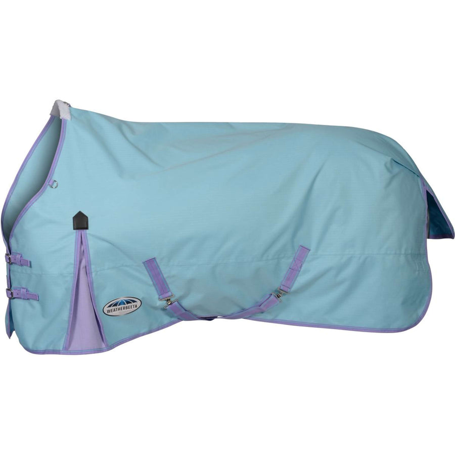 Weatherbeeta Winterdeken Comfitec Classic Standard Neck Medium/Lite lichtblauw/paars