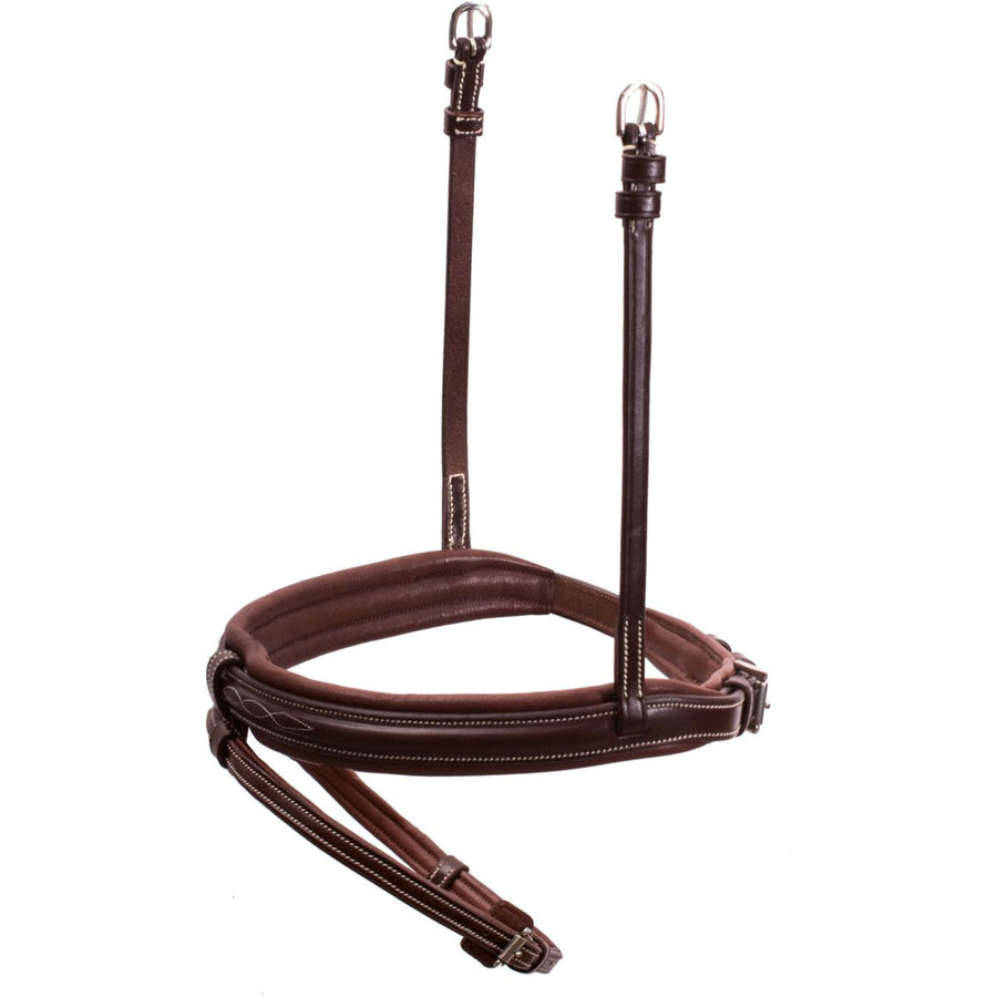 Schockemöhle Neusriem Tokyo Select Fancy Anatomisch Royal/Oak/Cream/Zilver