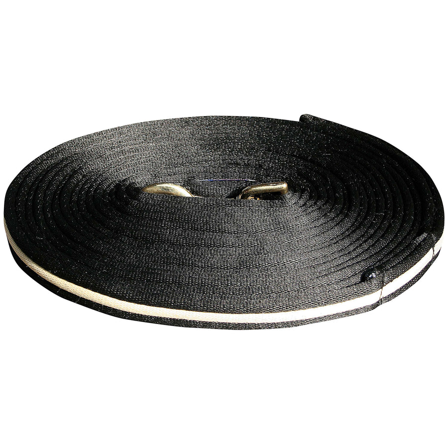 Harry's Horse Soft Longeerlijn 8m Zwart/Goud