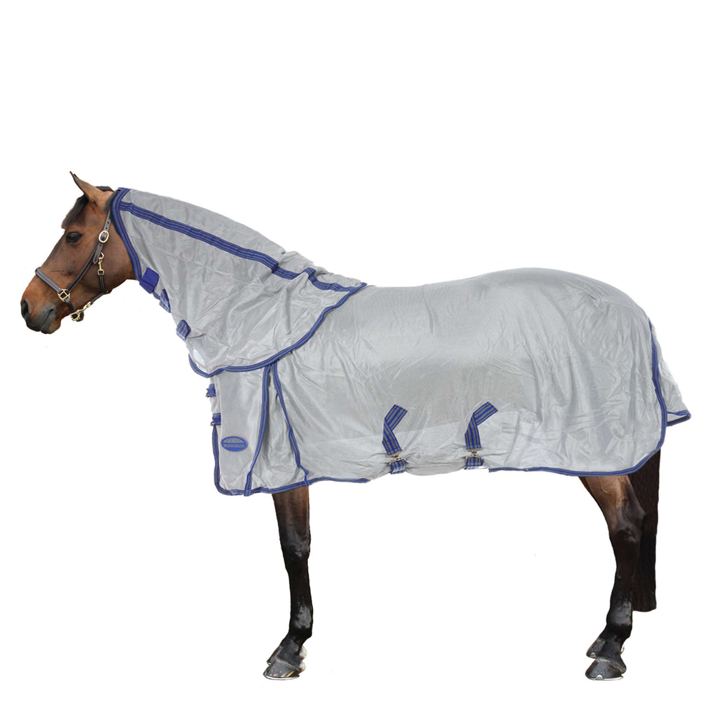 Weatherbeeta Deken Comfitec Airflow II Detack a Neck Grijs/Blauw/Grijs