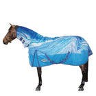 Weatherbeeta Deken Swirl Marble Comfitec Plus Dynamic II Combo Neck Medium Blauw