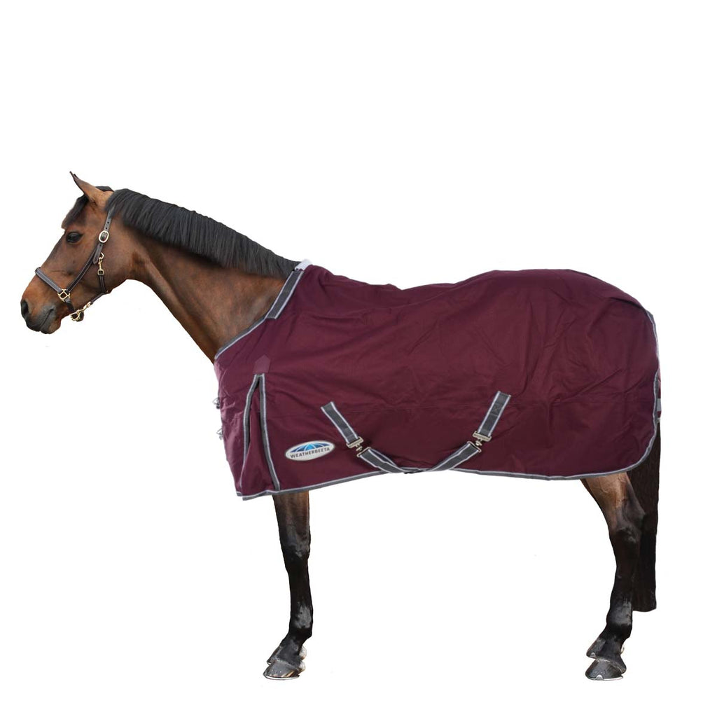 Weatherbeeta Regendeken Comfitec Plus Dynamic II Detach-A-Neck Lite 0g Maroon/Grijs/Wit