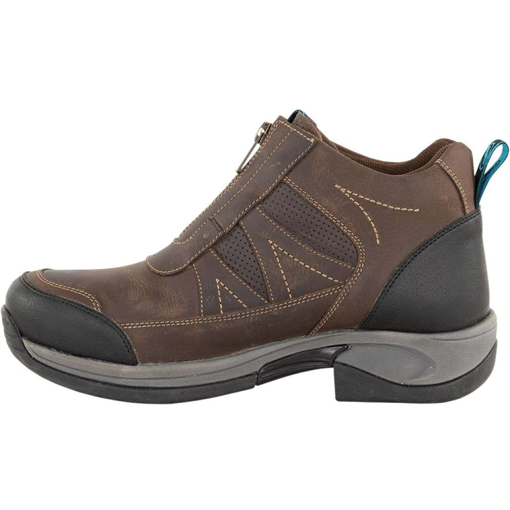 BR Stalschoenen Cavan-Zip Bruin
