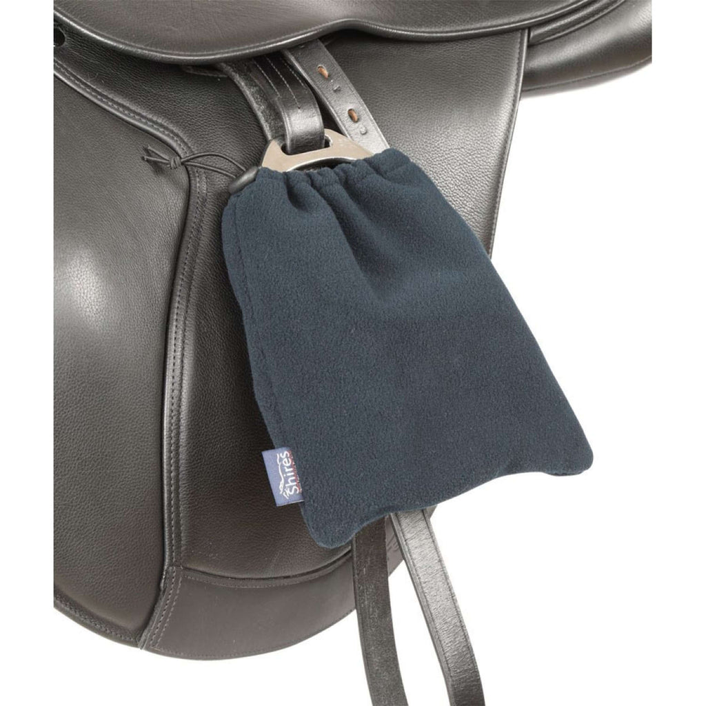 Shires Stijgbeugelhoesjes Fleece Navy