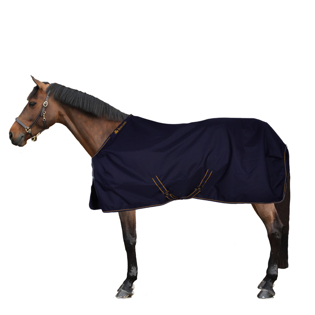 Bucas Irish Turnout 150g Navy/Gold