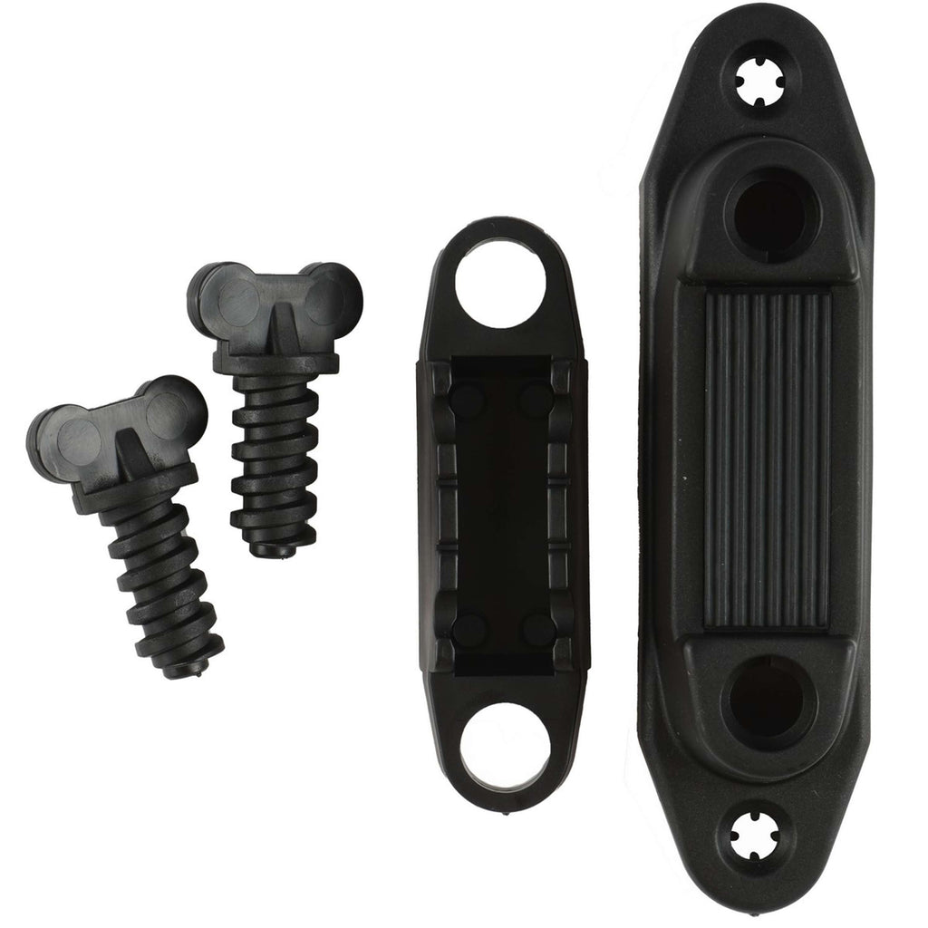 Agradi Power Klem (Hoek)isolator Lint 40mm Profi 10 Stuks Zwart
