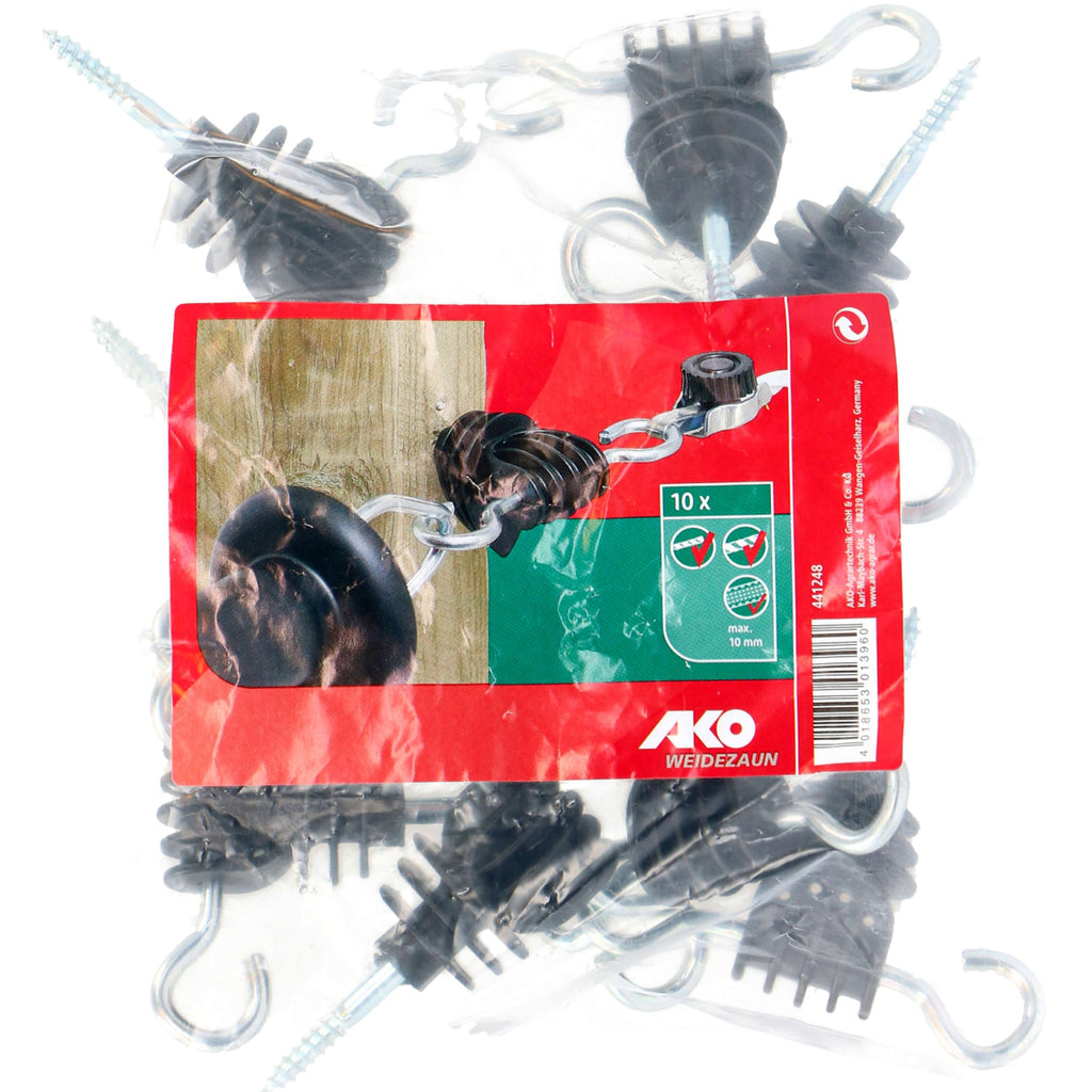 Ako Poortgreepanker 6 Stuks Zwart