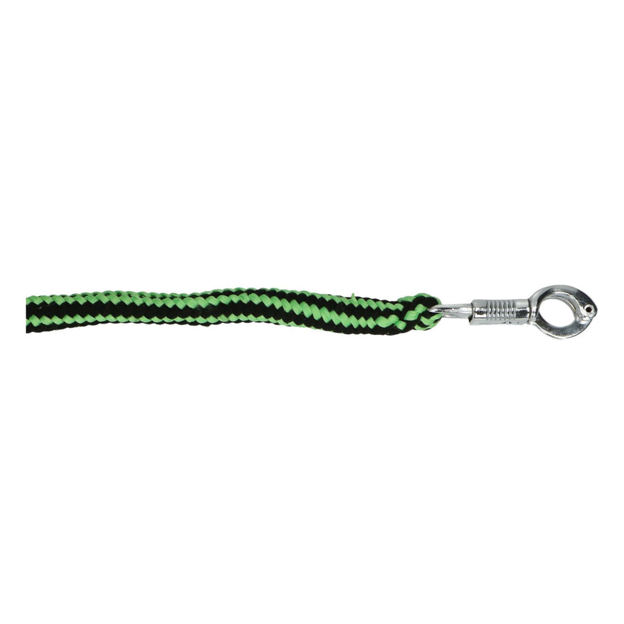 Covalliero Halstertouw Hippo met Paniekhaak Antraciet/Lemon