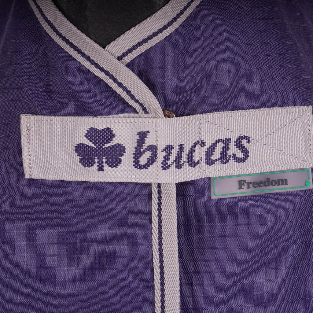Bucas Freedom Turnout High Neck 150g Navy/Silver