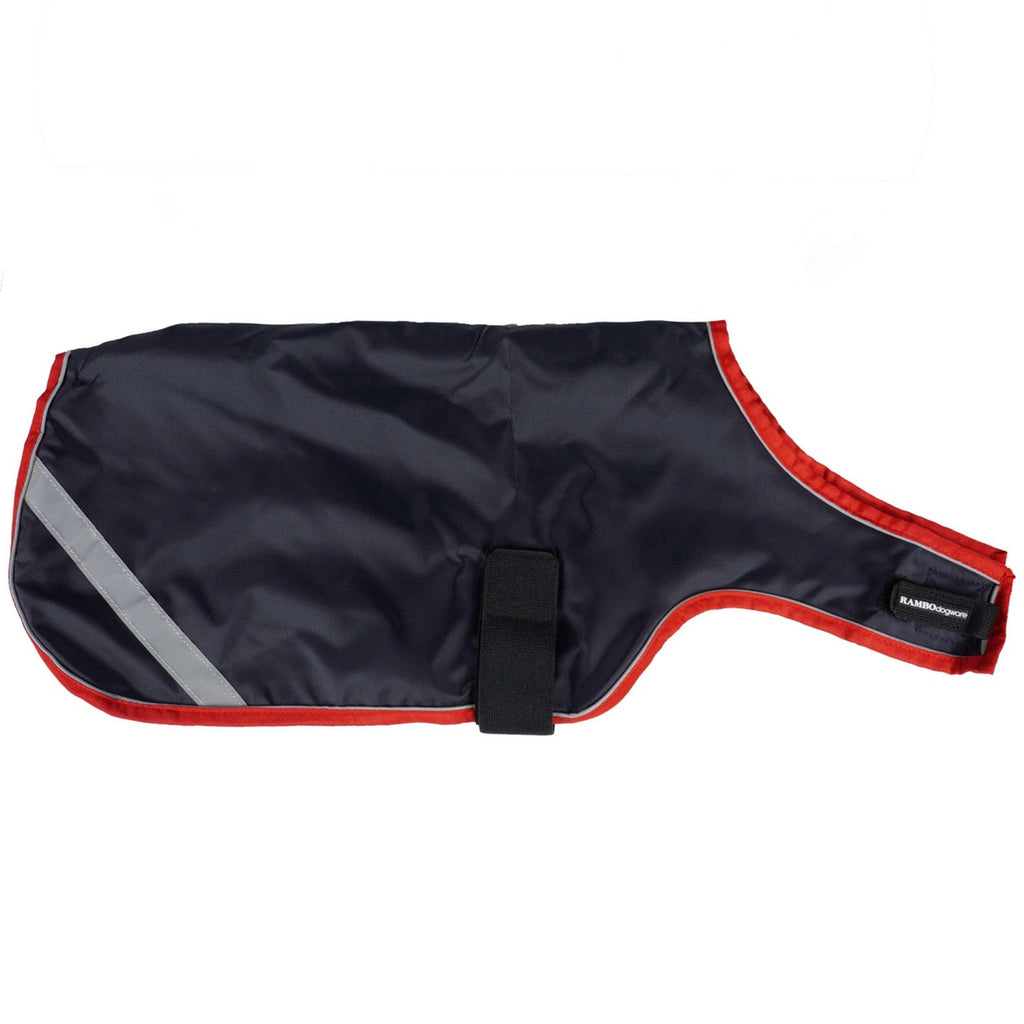 Rambo Waterproof Dog Rug 100g Navy/Red