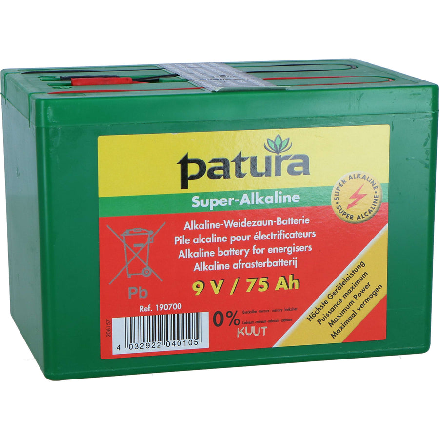 Patura Super Alkaline Batterij 9V