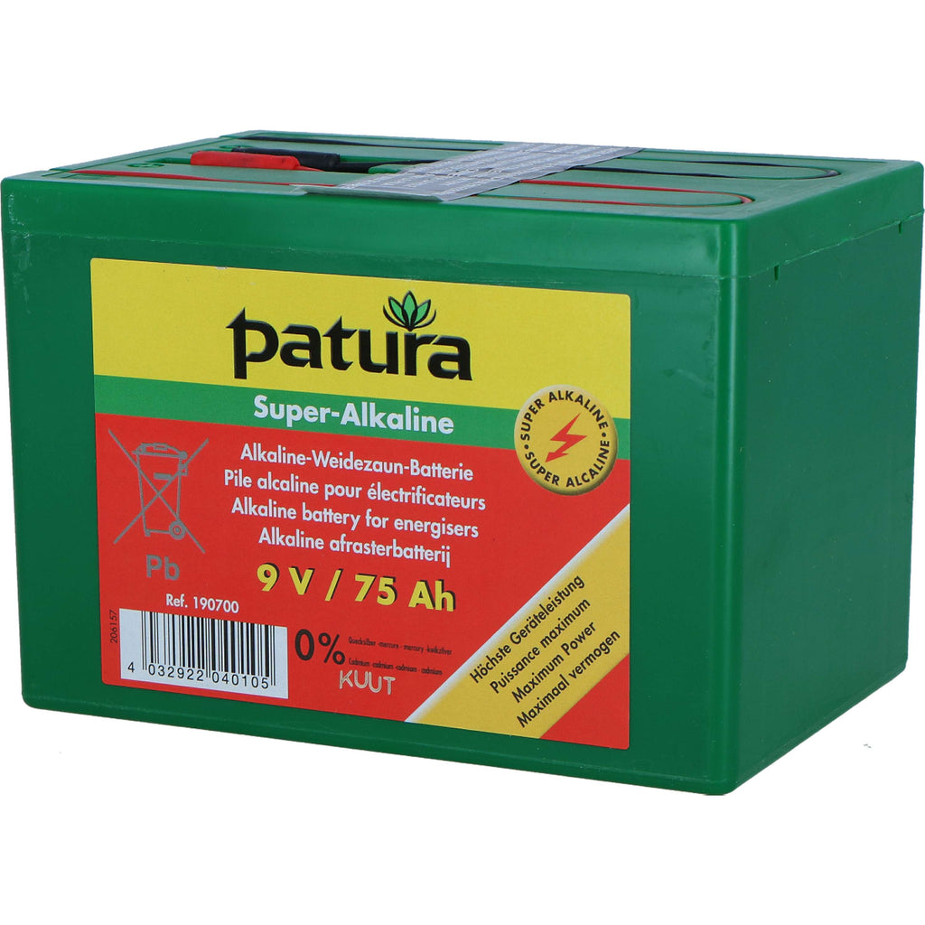 Patura Super Alkaline Batterij 9V