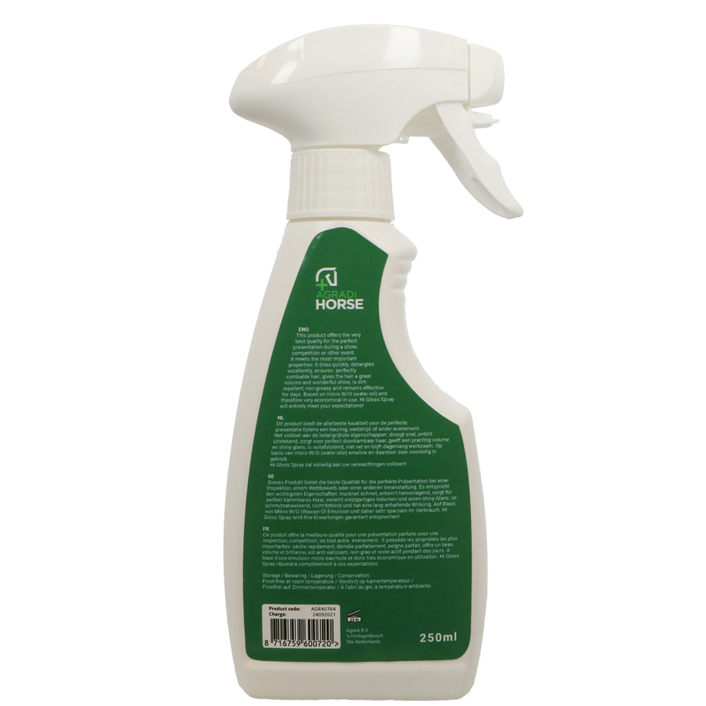 Agradi Horse Detangle & Shine Spray