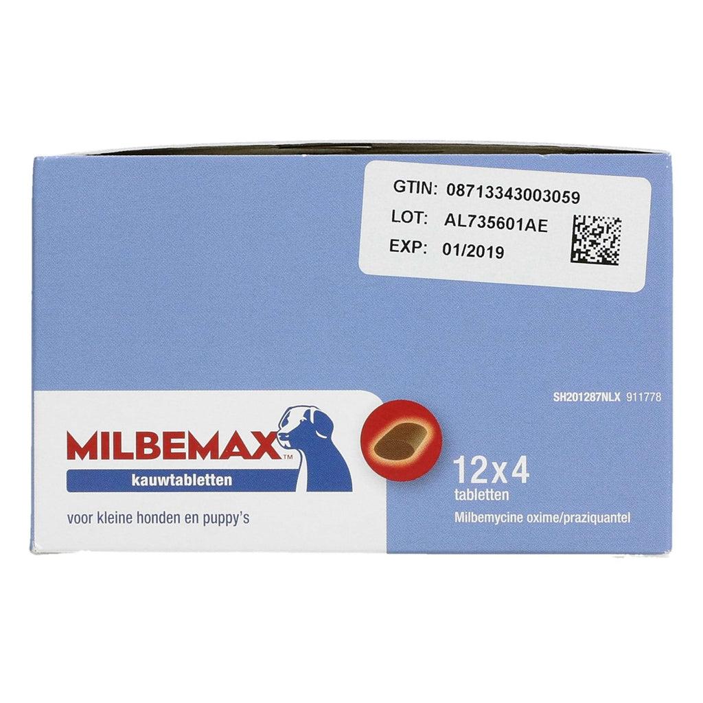 Milbemax Chewy Kauwtablet Hond <5kg