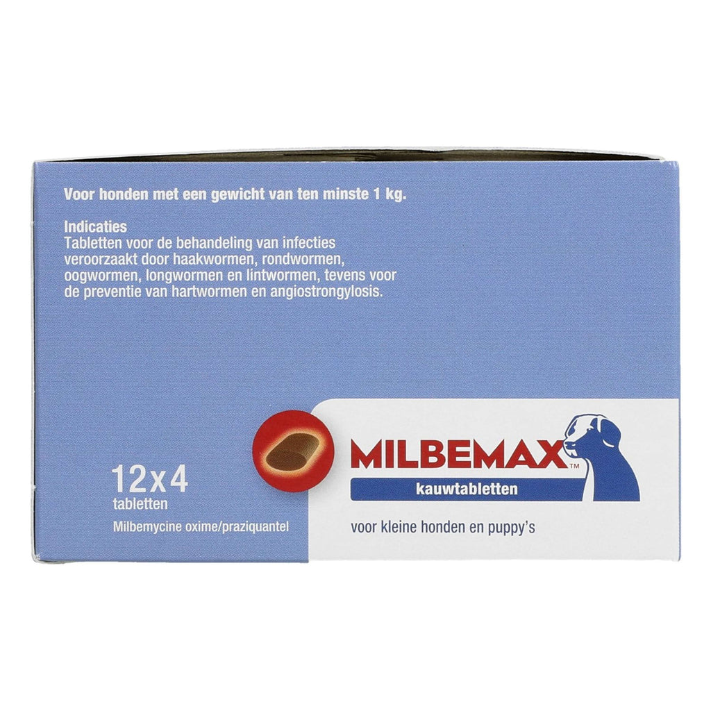 Milbemax Chewy Kauwtablet Hond <5kg