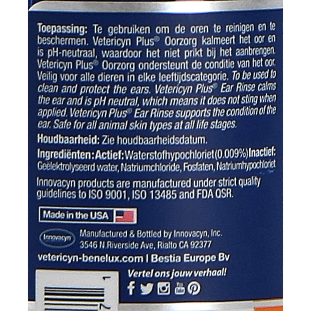 Vetericyn All Animal Ear Rinse