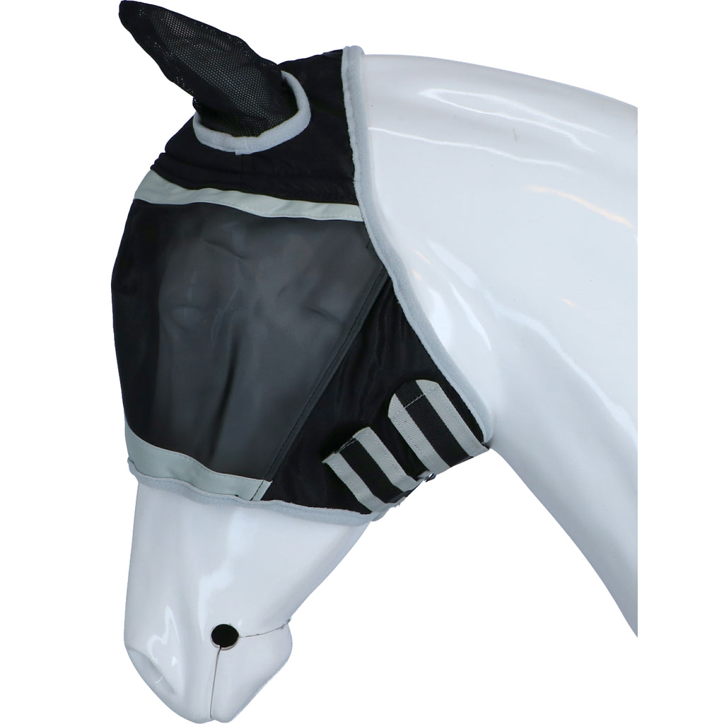 Shires Vliegenmasker Met Oren Mesh Black