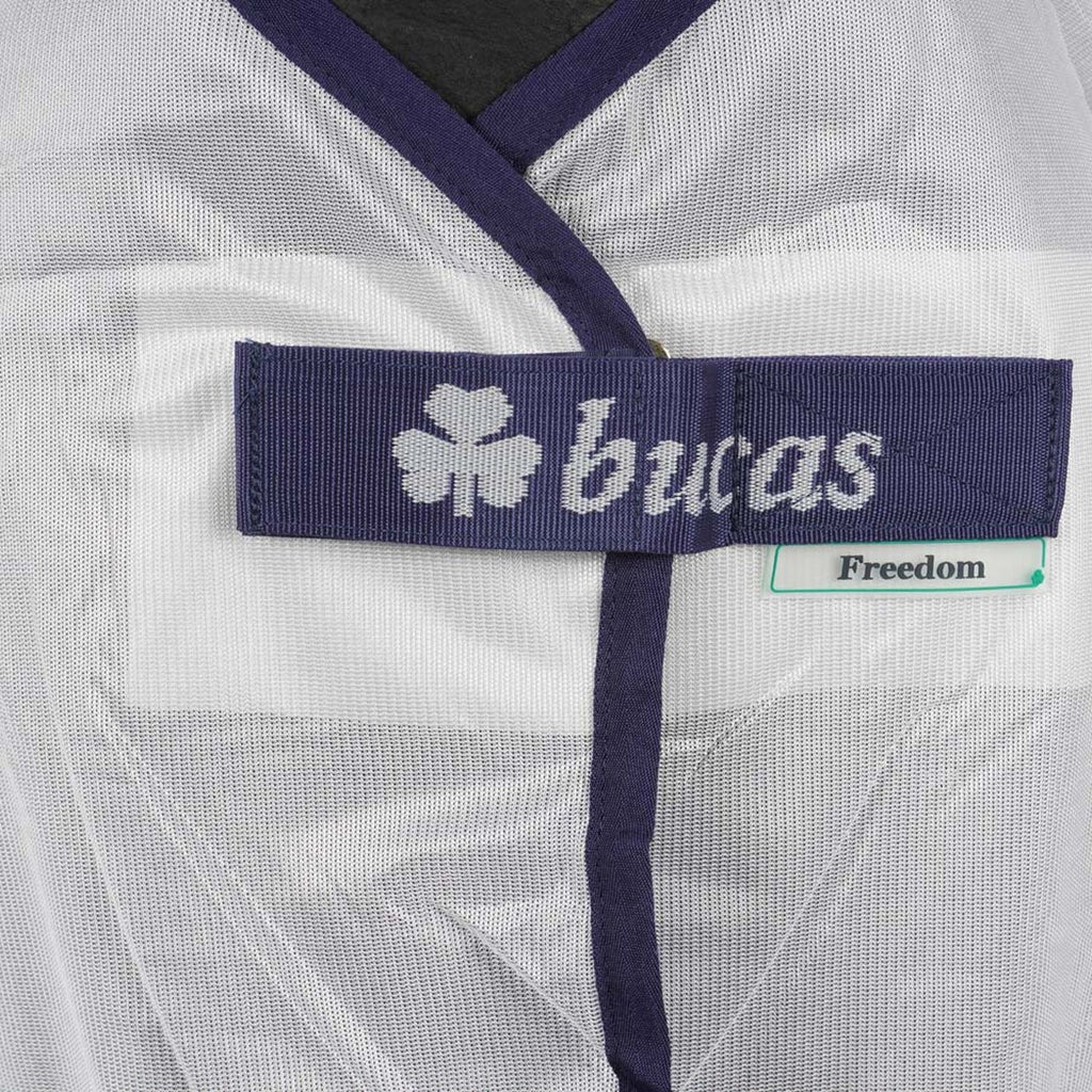 Bucas Freedom Fly Sheet Full Neck Silver