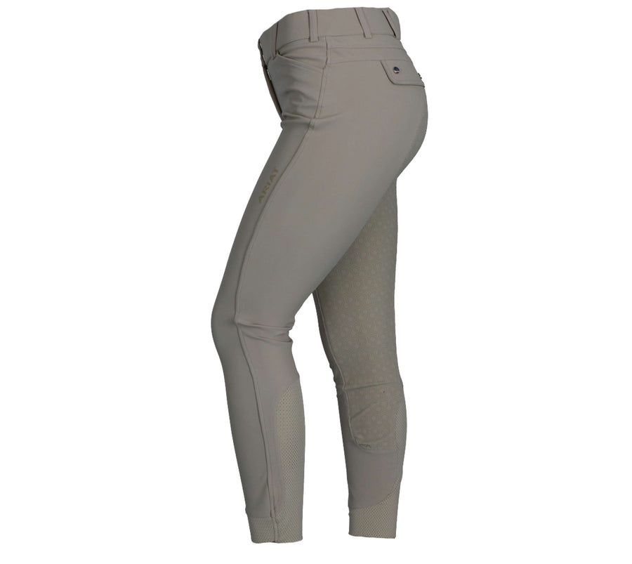 Ariat Rijbroek Tri Factor Grip FS Woman's Beige/Khaki