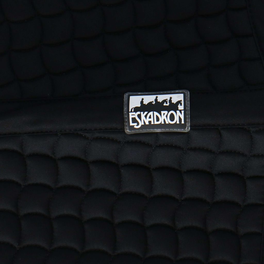 Eskadron Zadeldek Cotton Uni DR Zwart