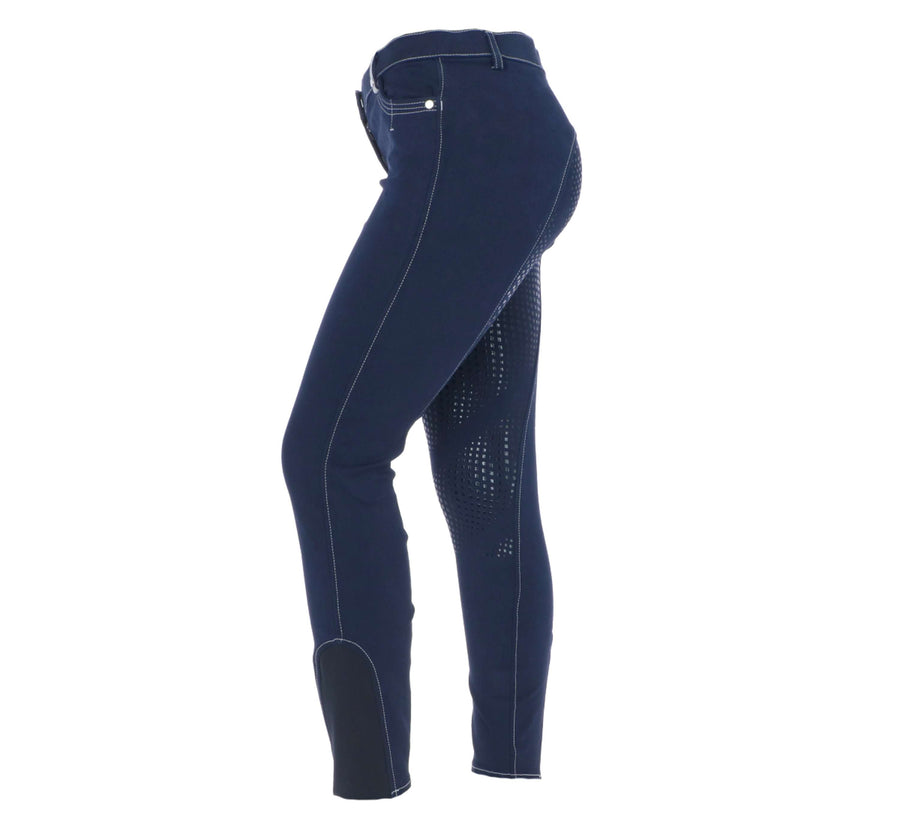 Covalliero Rijbroek BasicPlus Blauw