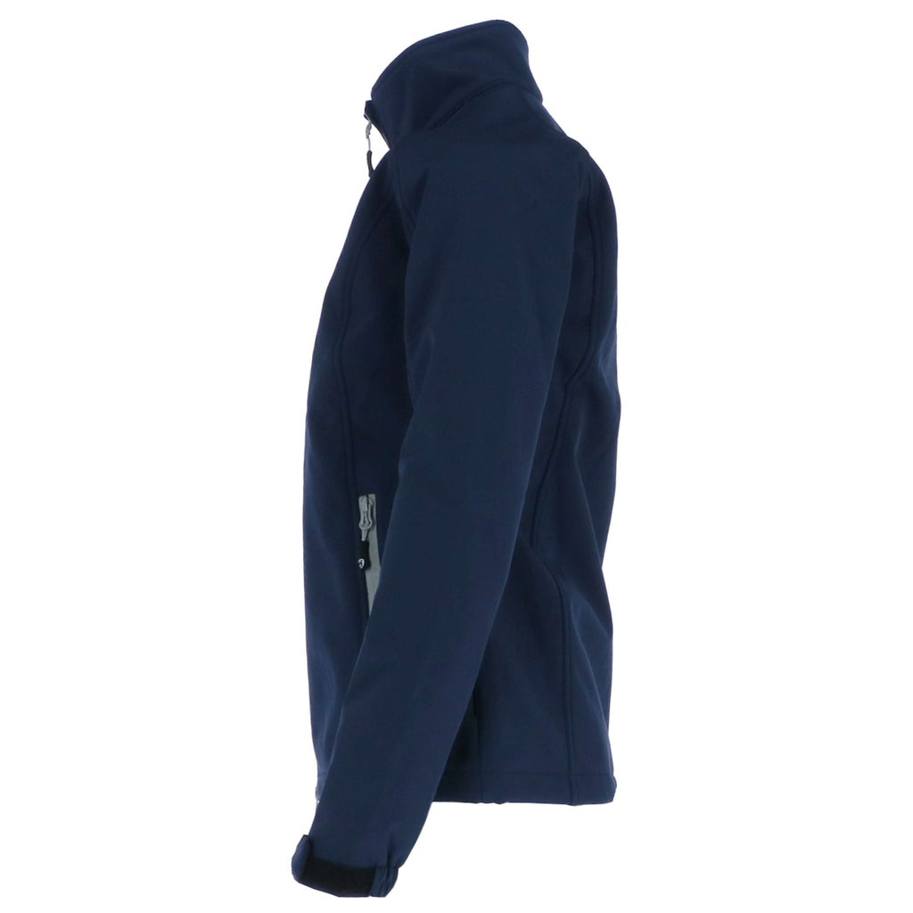 Horka Softshell Jacket Silhouette Blauw