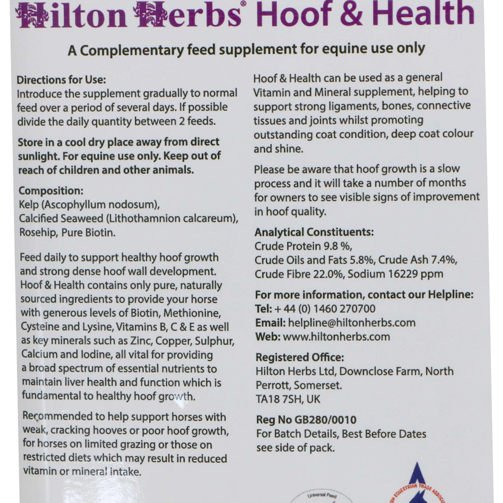 Hilton Herbs Hoof & Health