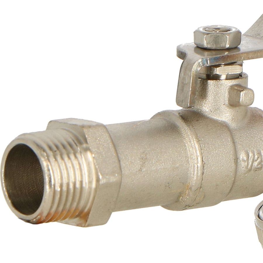 Mega Kogelkraan Type 120 Met Slangwartel buiten x slang