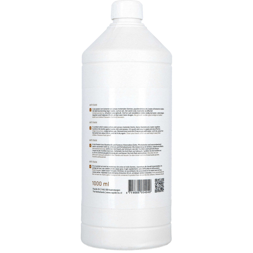 Rapide Anti Rain voor Canvas, Cotton, mix Canvas/nylon