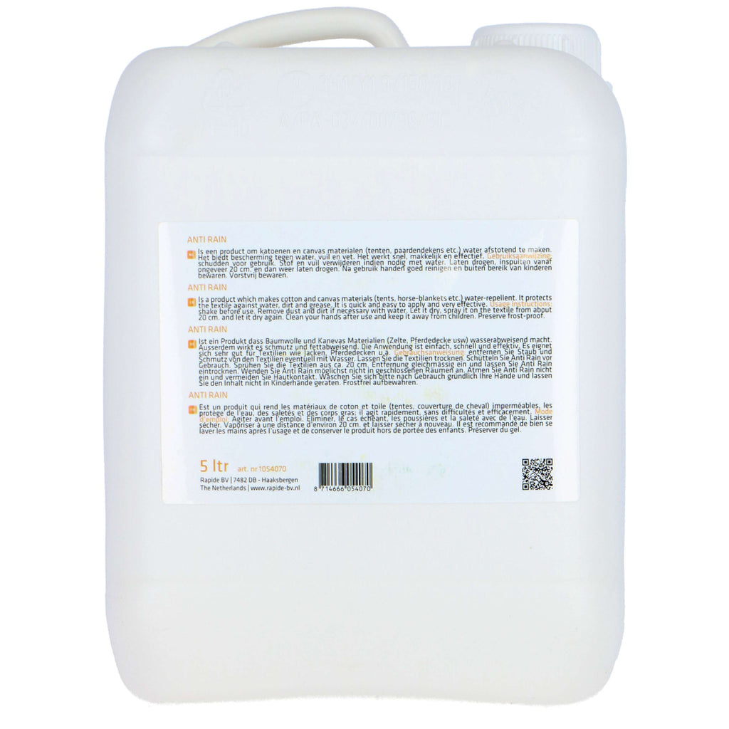 Rapide Anti Rain voor Canvas, Cotton, mix Canvas/nylon