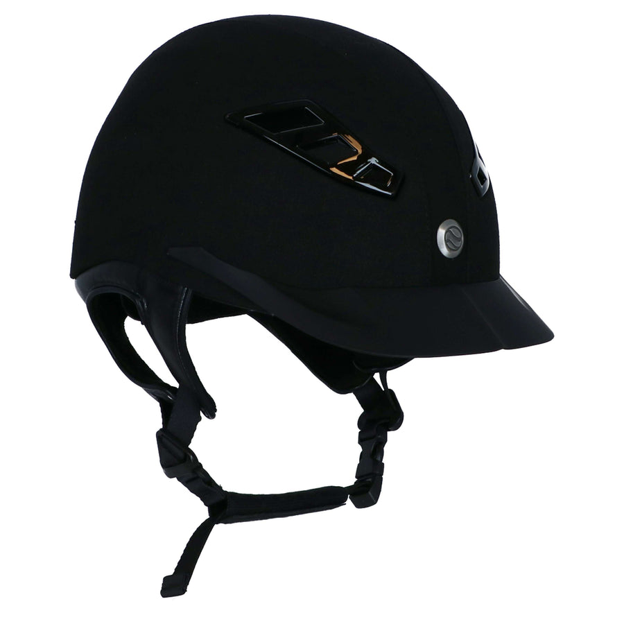 Back on Track Cap EQ3 Lynx microfiber, Nieuwe Ventilatie Zwart