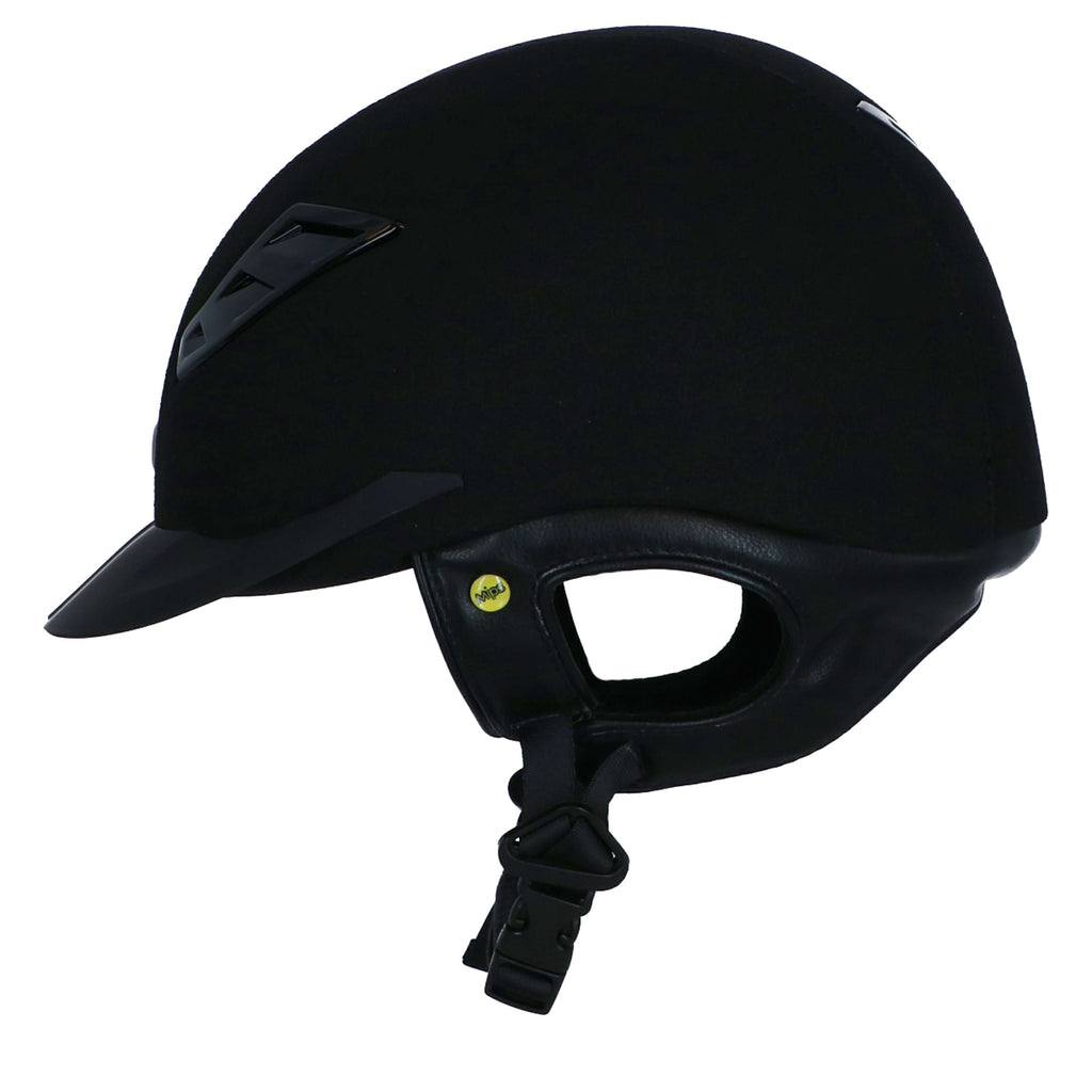 Back on Track Cap EQ3 Lynx microfiber, Nieuwe Ventilatie Zwart