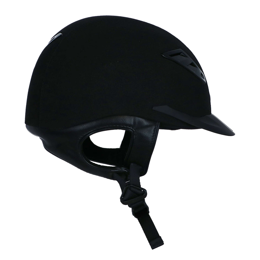 Back on Track Cap EQ3 Lynx microfiber, Nieuwe Ventilatie Zwart