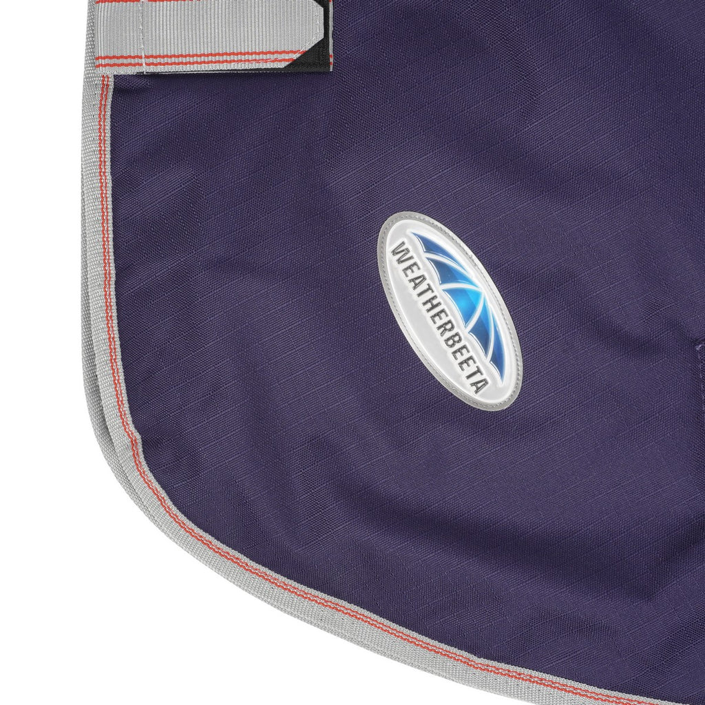WeatherBeeta Medium Neck Rug ComFiTec Essential 220g Navy/Silver/Red