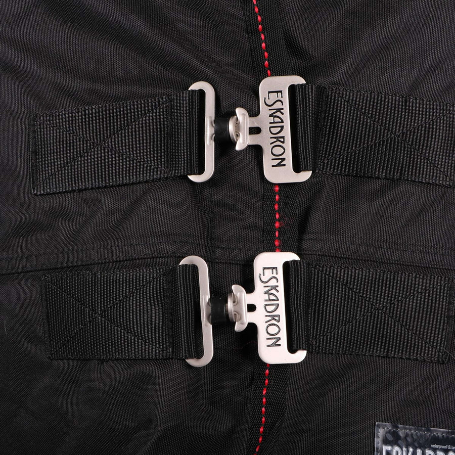 Eskadron Turnout Rug Gamma 840D Meshlining 0g Zwart