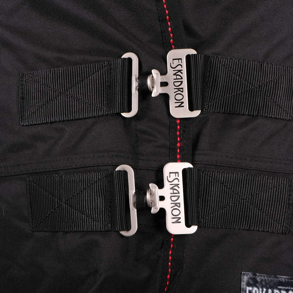 Eskadron Turnout Rug Gamma 840D Meshlining 0g Zwart