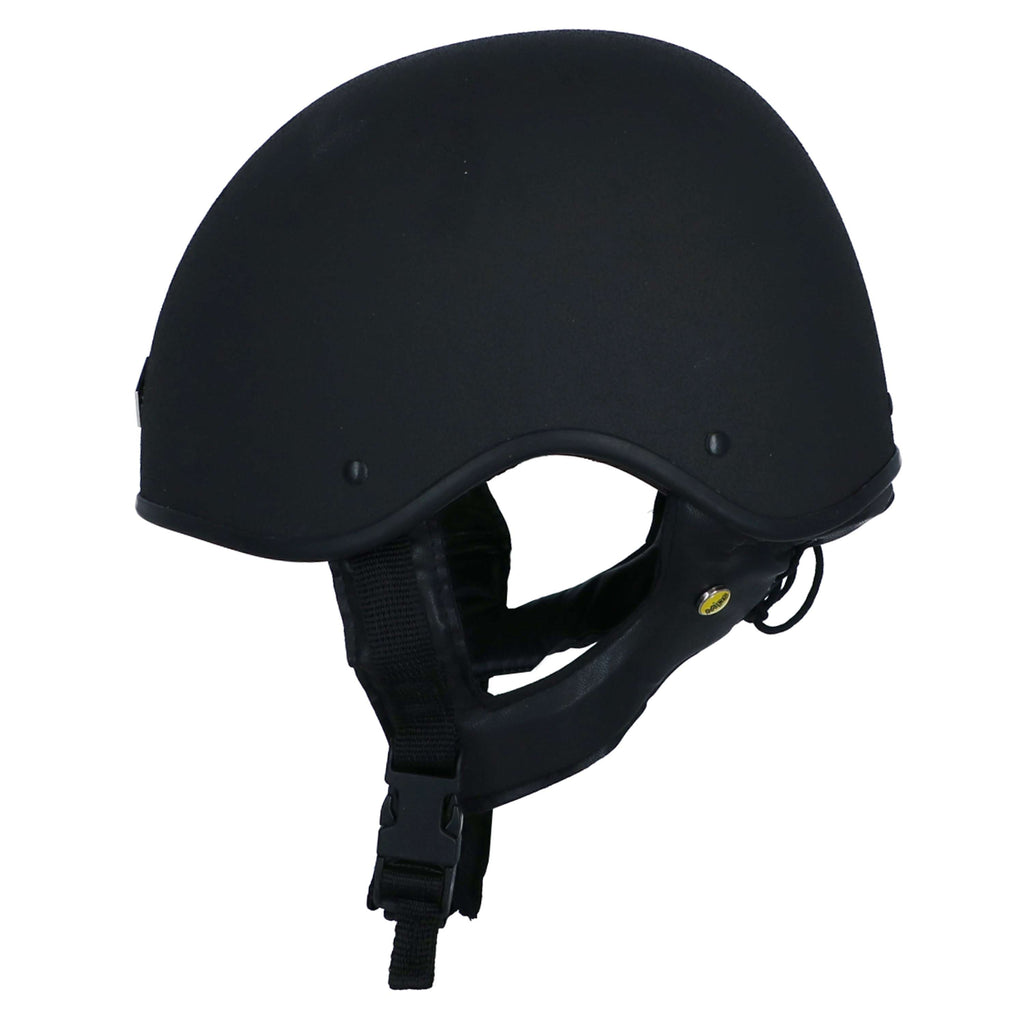 Charles Owen Cap MS1 Pro Jockey Skull Round Black