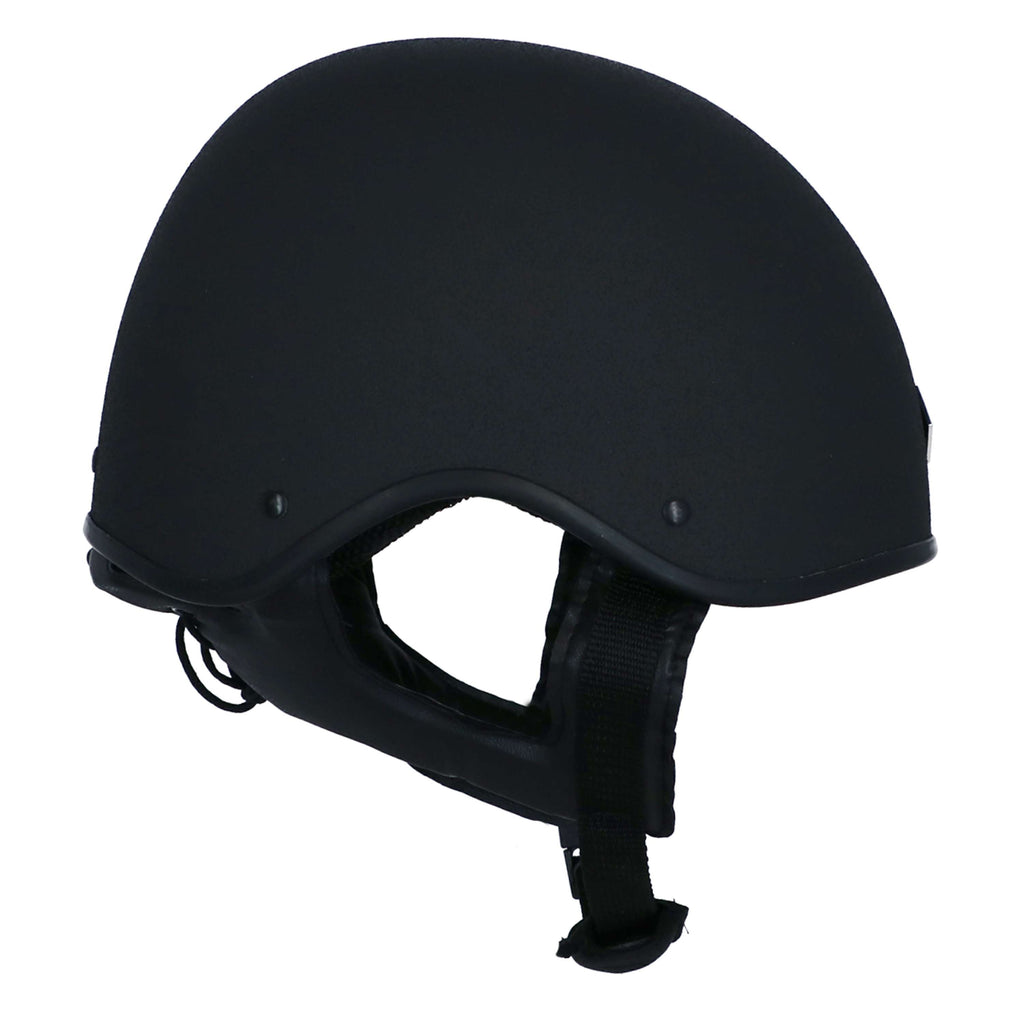 Charles Owen Cap MS1 Pro Jockey Skull Round Black