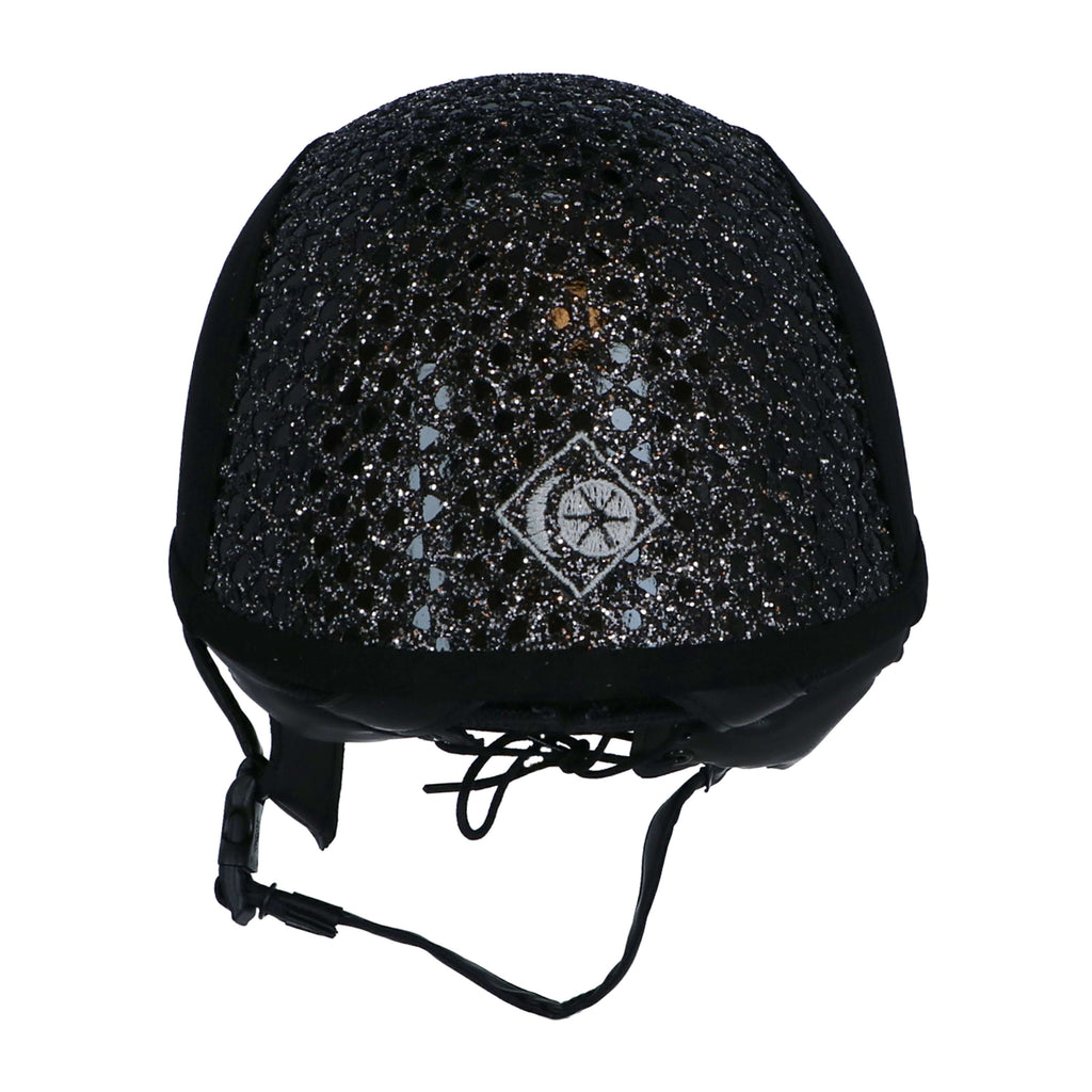 Charles Owen Cap SP8 Plus Sparkly Black