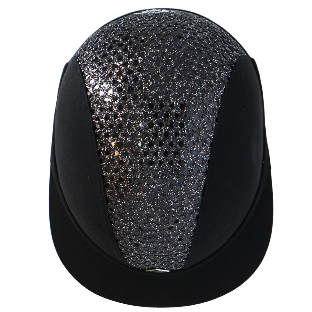 Charles Owen Cap SP8 Plus Sparkly Black