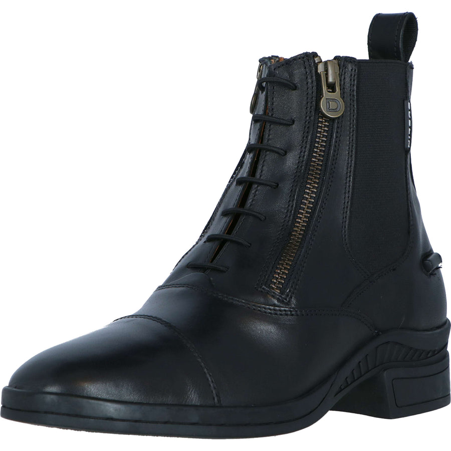 Dublin Stalschoenen Paramount Side Zip Zwart
