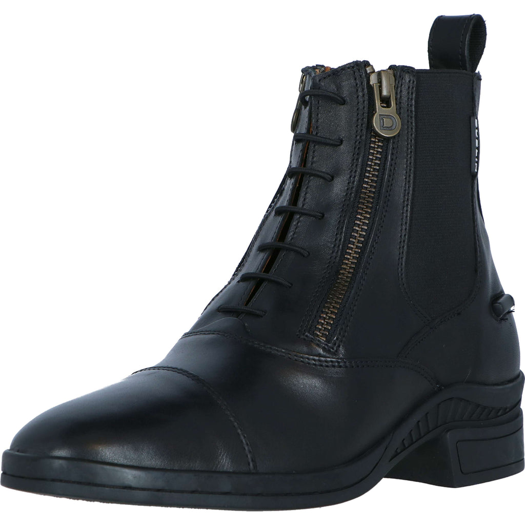Dublin Stalschoenen Paramount Side Zip Zwart