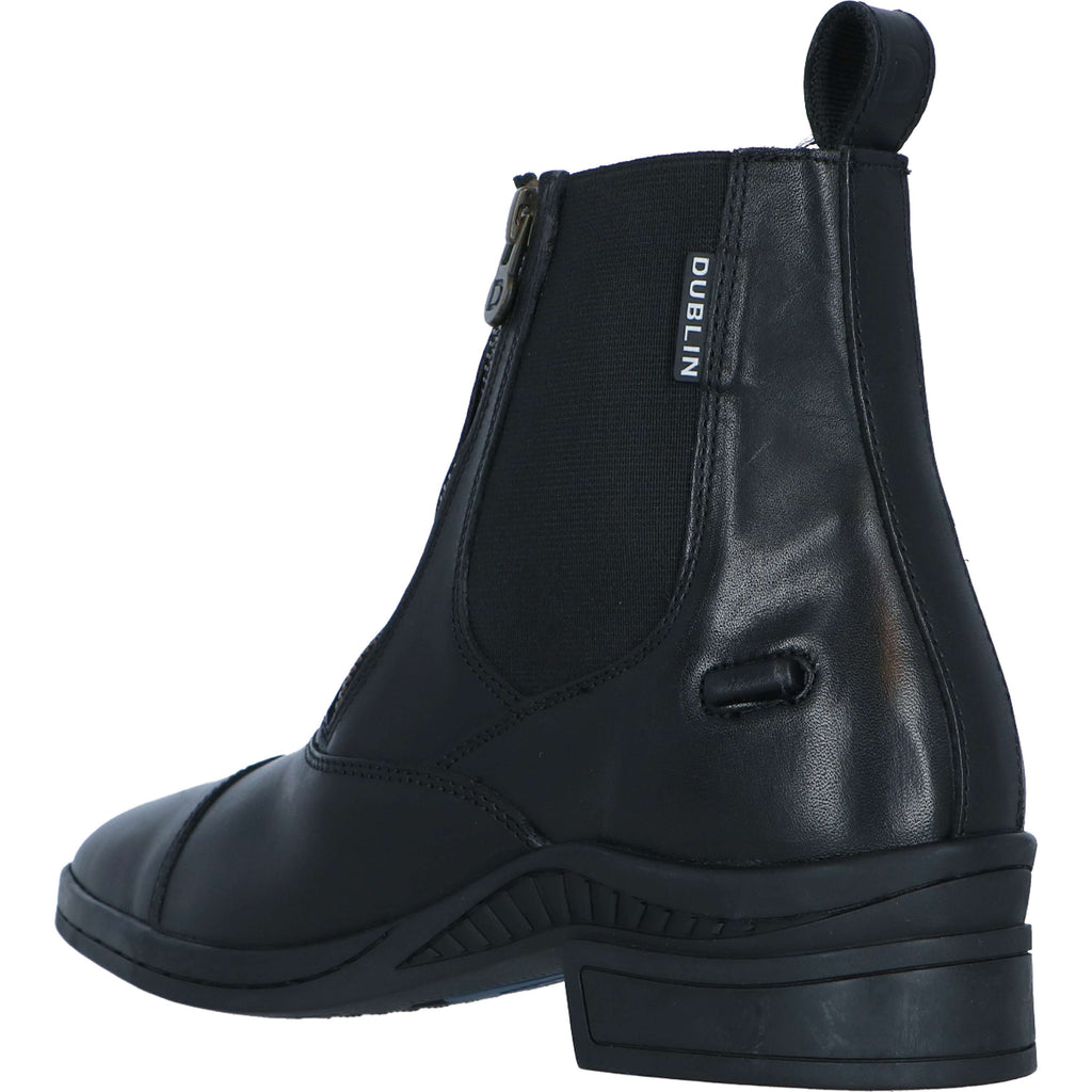 Dublin Stalschoenen Paramount Side Zip Zwart