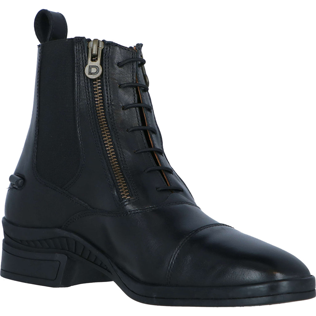 Dublin Stalschoenen Paramount Side Zip Zwart