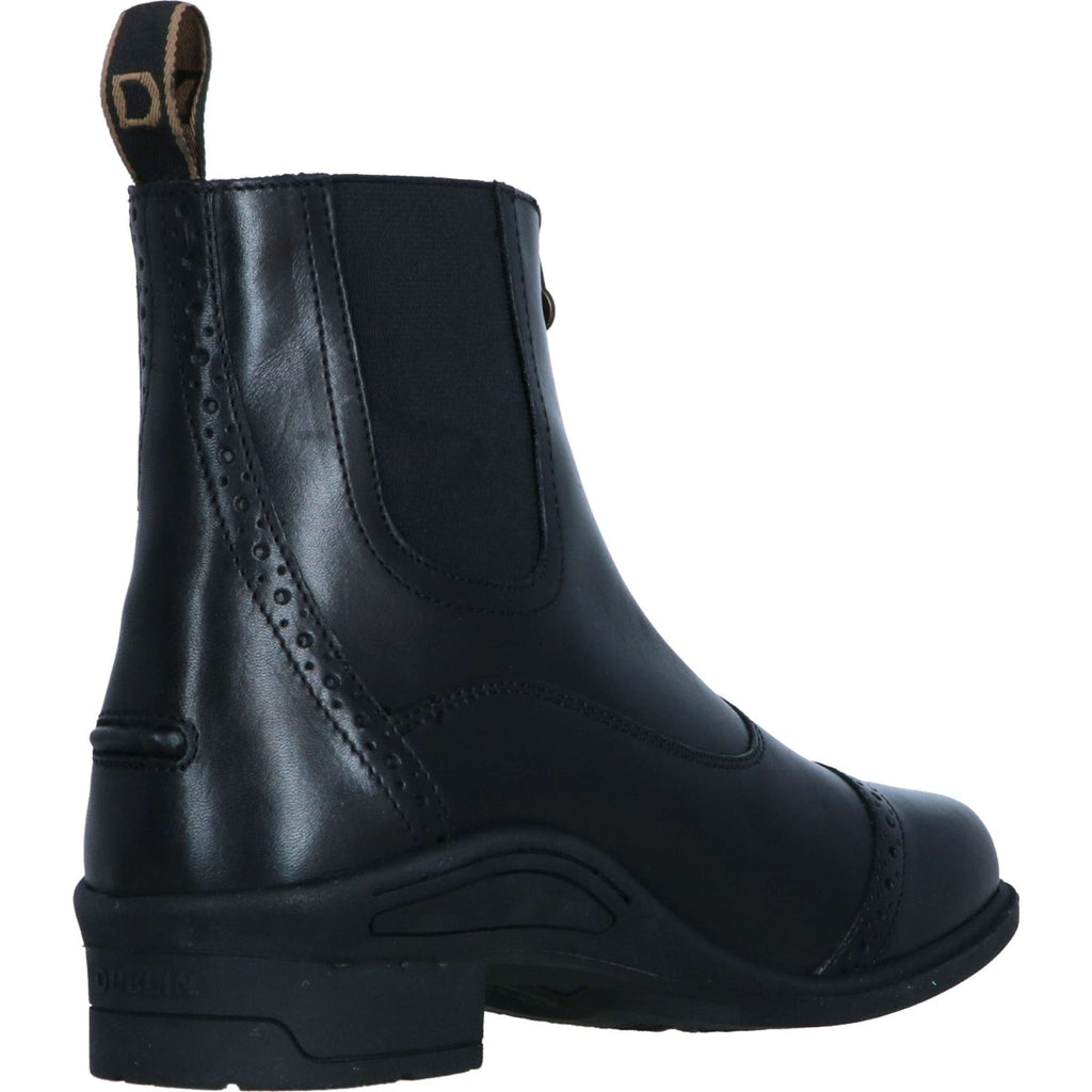 Dublin Stalschoenen Rapture Zip Zwart