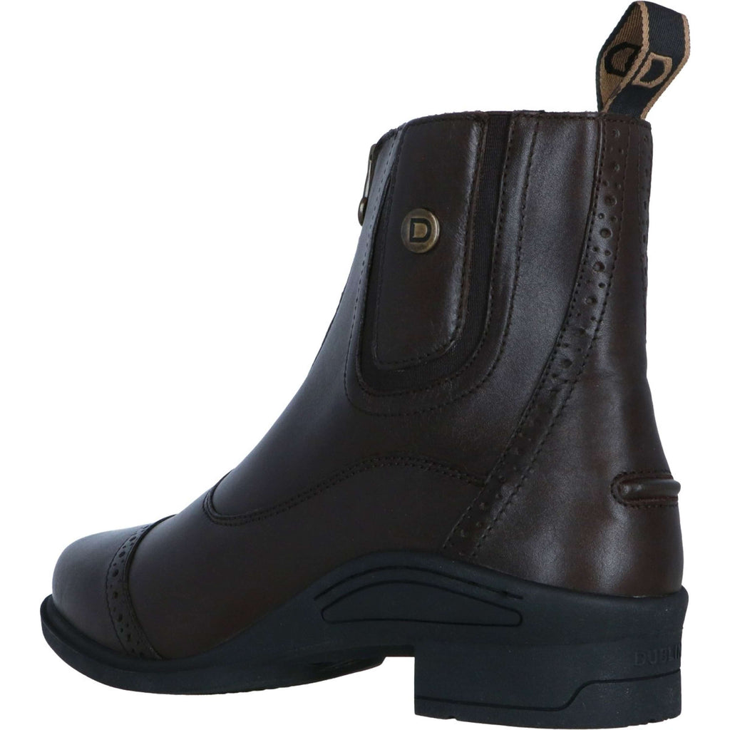 Dublin Stalschoenen Rapture Zip Bruin
