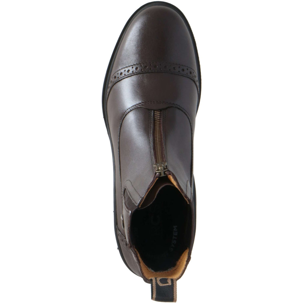 Dublin Stalschoenen Rapture Zip Bruin