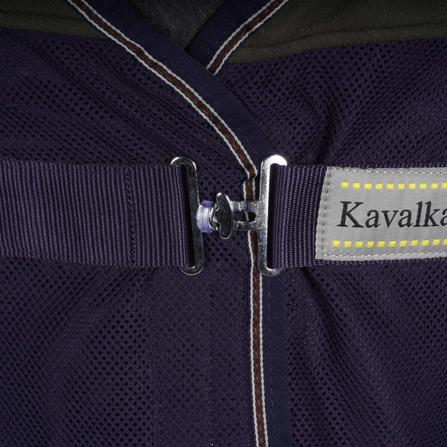Kavalkade Vliegendeken Fly'n Fleece Navy-groen