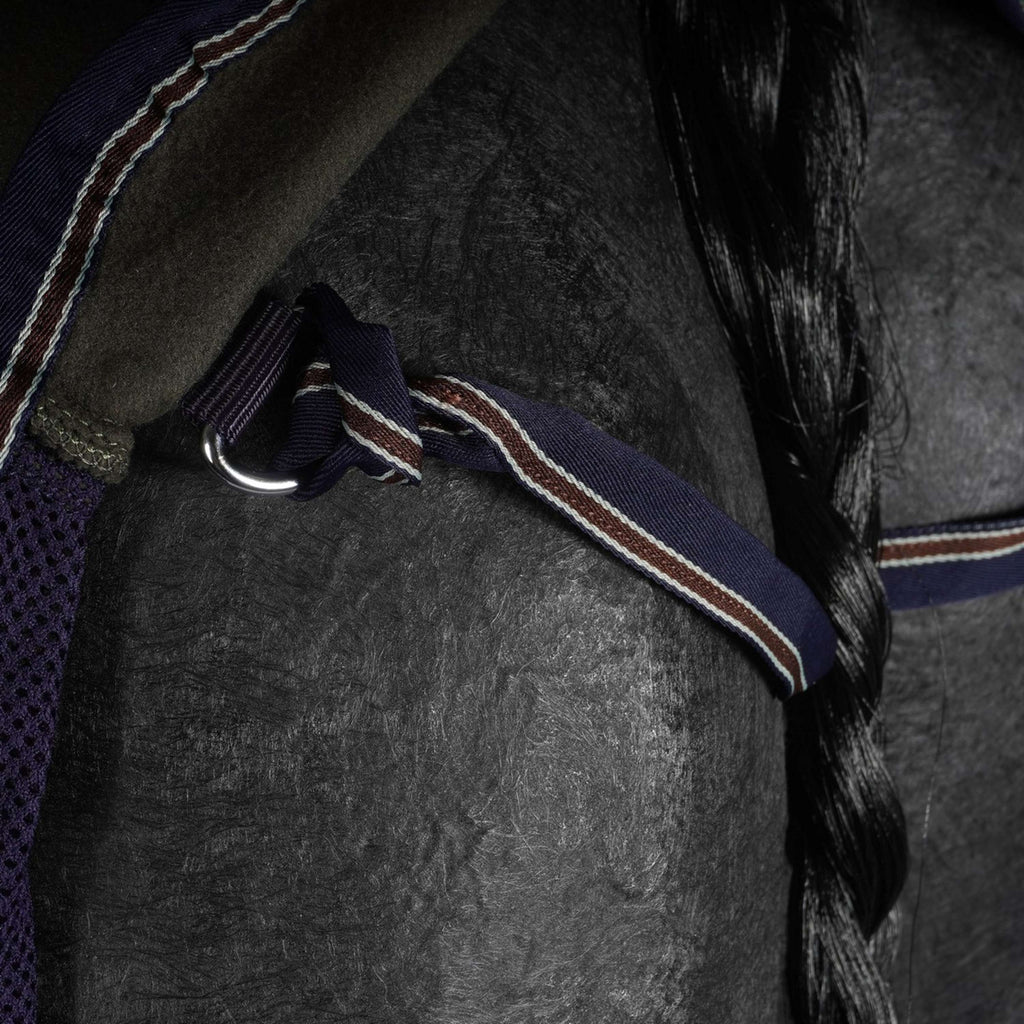 Kavalkade Vliegendeken Fly'n Fleece Navy-groen