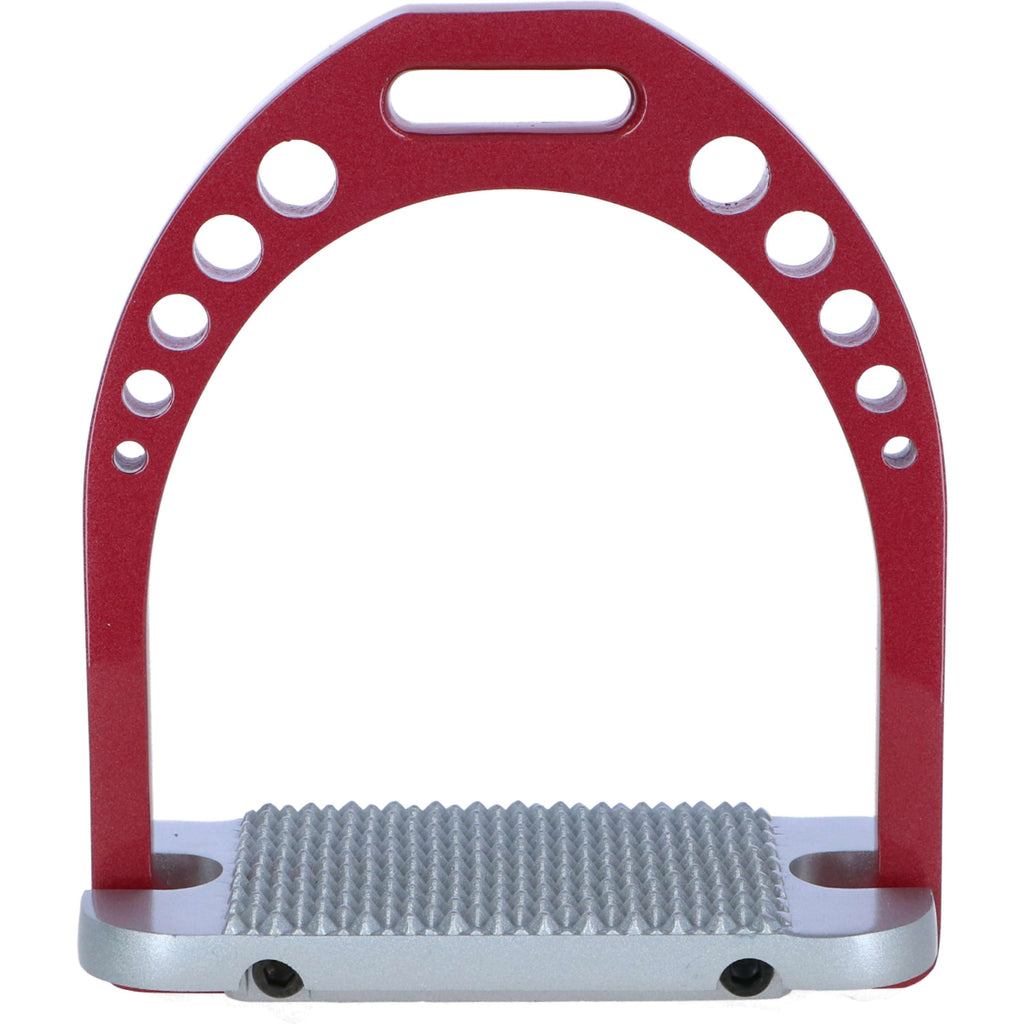Kieffer Stijgbeugels Alu Pro Rood
